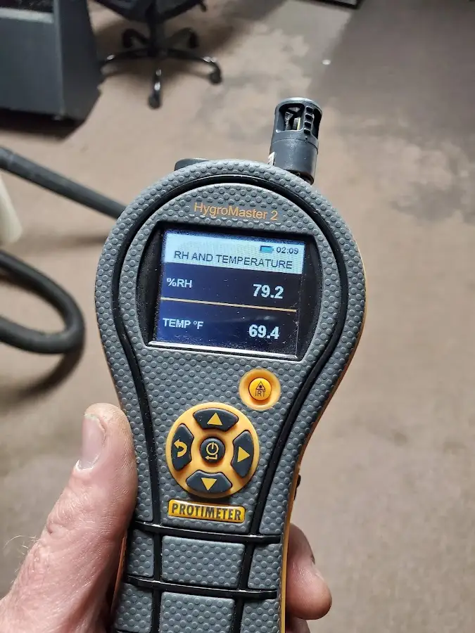 Moisture meter humidity assessment for Fire & Smoke Damage Restoration in McKees Rocks